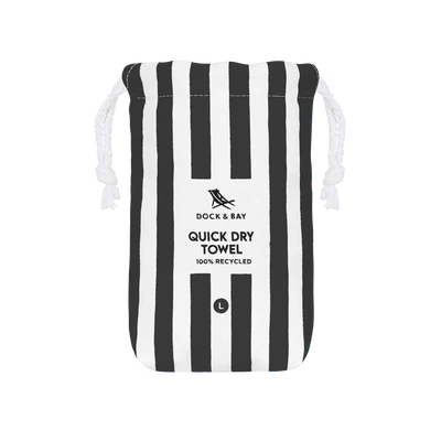 Dock & Bay - Quick Dry - Kamari Charcoal