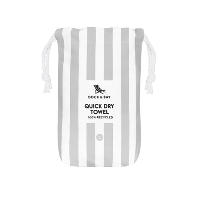 Dock & Bay - Quick Dry - Goa Grey