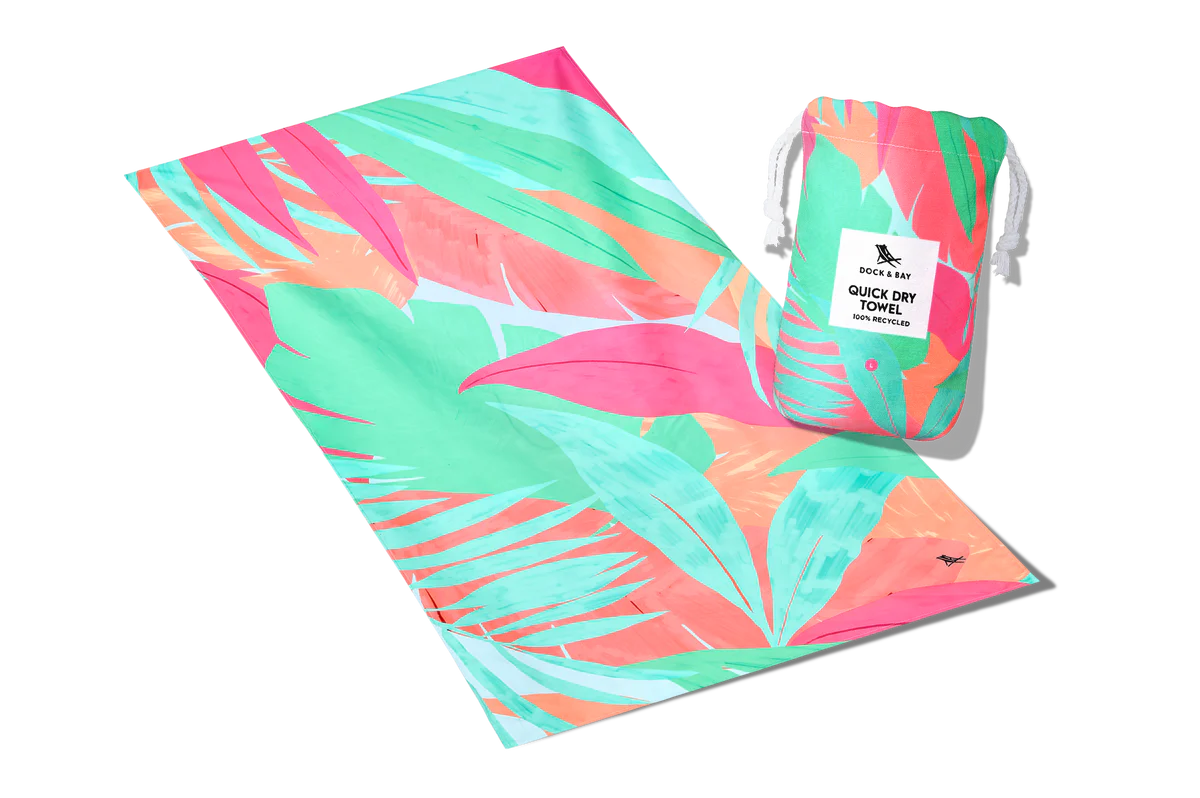 Dock & Bay - Quick Dry - Hot Tropics